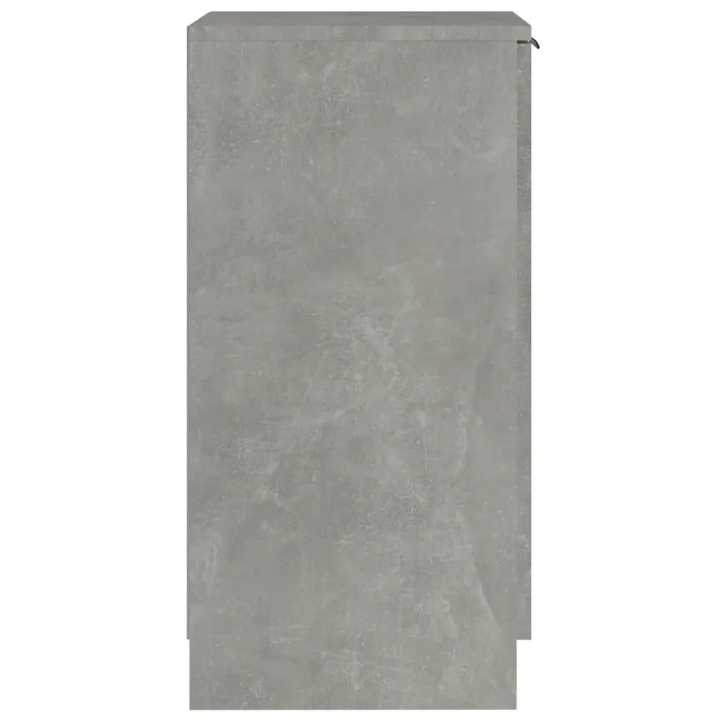 Scarpiera Grigio Cemento 30x35x70 cm in Legno Multistrato 811416