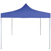 Gazebo | Pergolato Professionale Pieghevole 2x2 m in Acciaio Blu