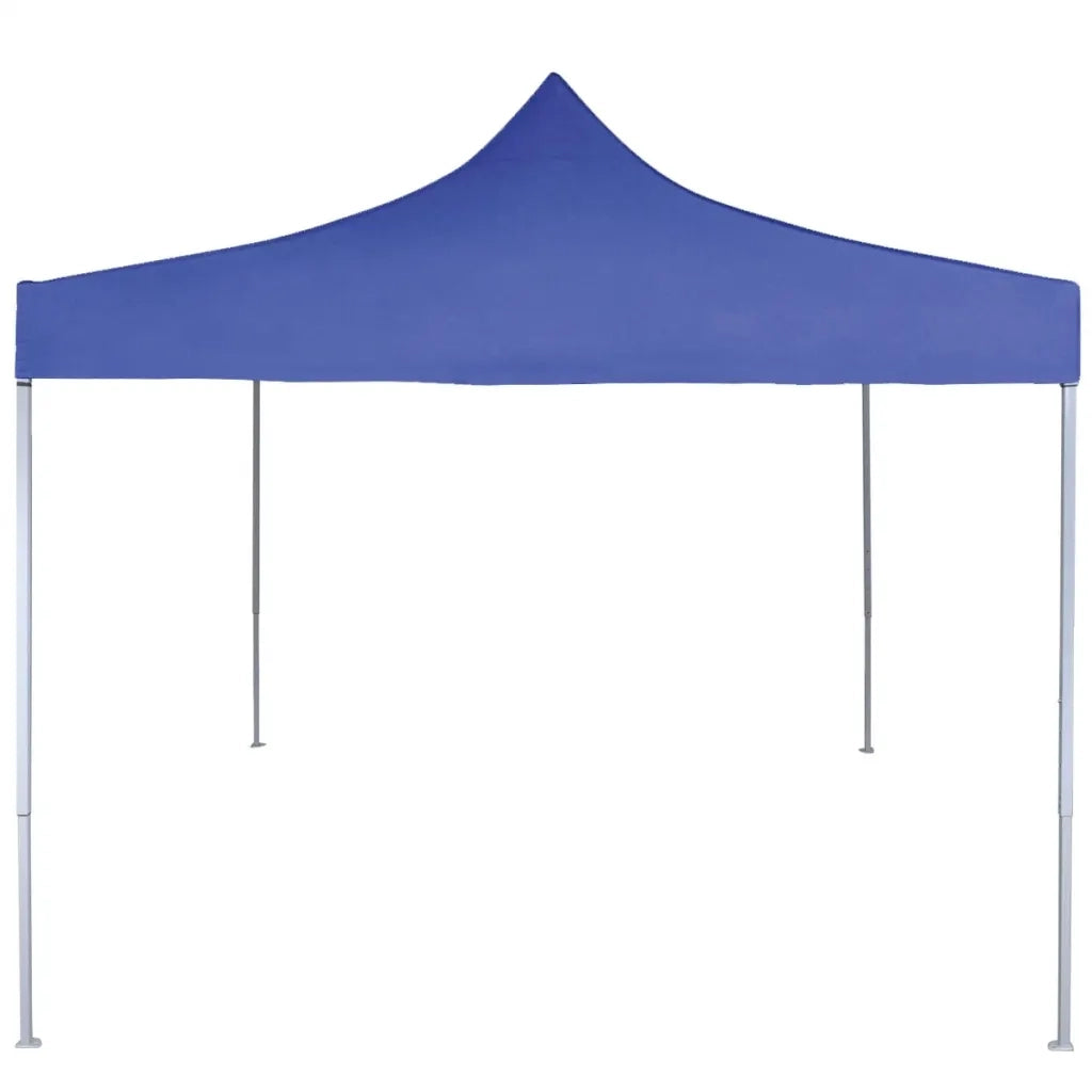 Gazebo | Pergolato Professionale Pieghevole 2x2 m in Acciaio Blu