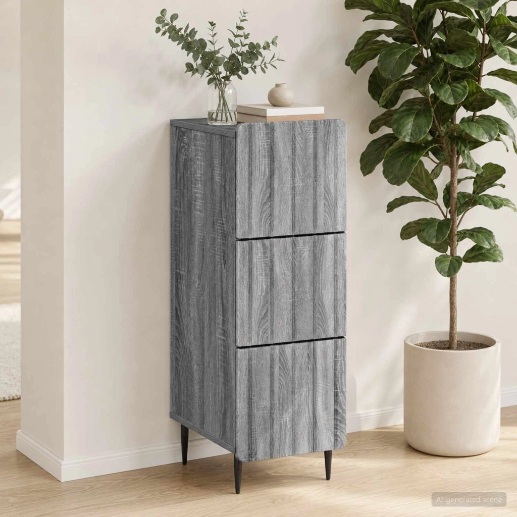 Mobile con Cassetti 33 x 34,5 x 92 cm Legno ingegnerizzato 894391