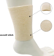 Corona d'oro - Elastici unisono - Protezione singola - Ideale per pattinaggio artistico e hockey su ghiaccio - Adatto per signori, signore e bambini - Flessibile e comodo...