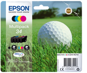 Epson Golf ball Multipack 4-colours 34 DURABrite Ultra Ink