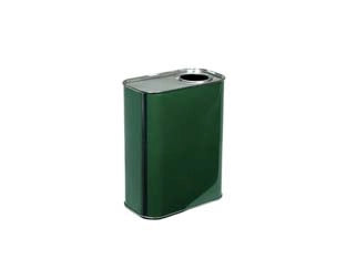 LATTINA PER OLIO RETTANGOLARE VERDE LT.1- - lt.1 - cm.10,5x7x17,5h. (bancale pz.896) - 32 pezzi