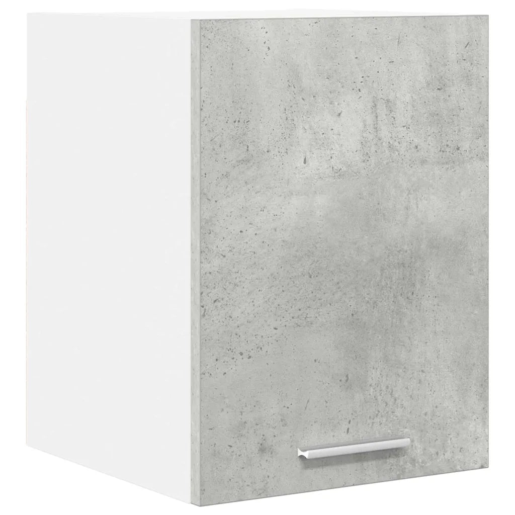 Armadio pensile Grigio Cemento e Bianco 30 x 31 x 40 cm 884120