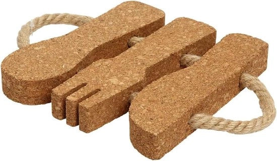 Accessorio Cucina Trivet-Kurk con Stile Trendy