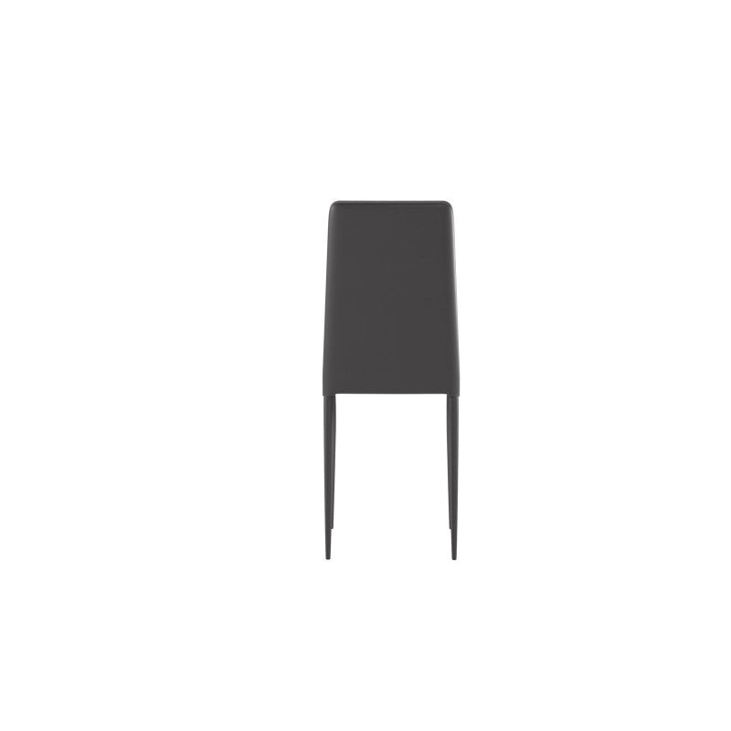 Sedia in similpelle Cleo 40cm X 42cm H 96cm Stones