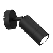 Lampada spot parete/soffitto orientabile nera 1xGU10 Luminex