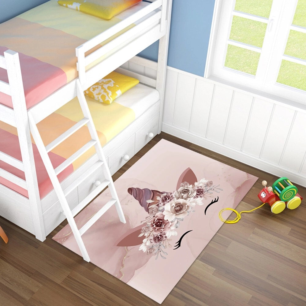 Tappeto Cameretta 75x120 Cm Camera Letto Bambini Moderno Antimacchia Morbido Gioco Bimbi Dis D