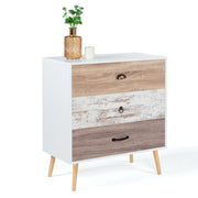 IDMarket - Cassettiera a 3 cassetti scandinavo BAHIA