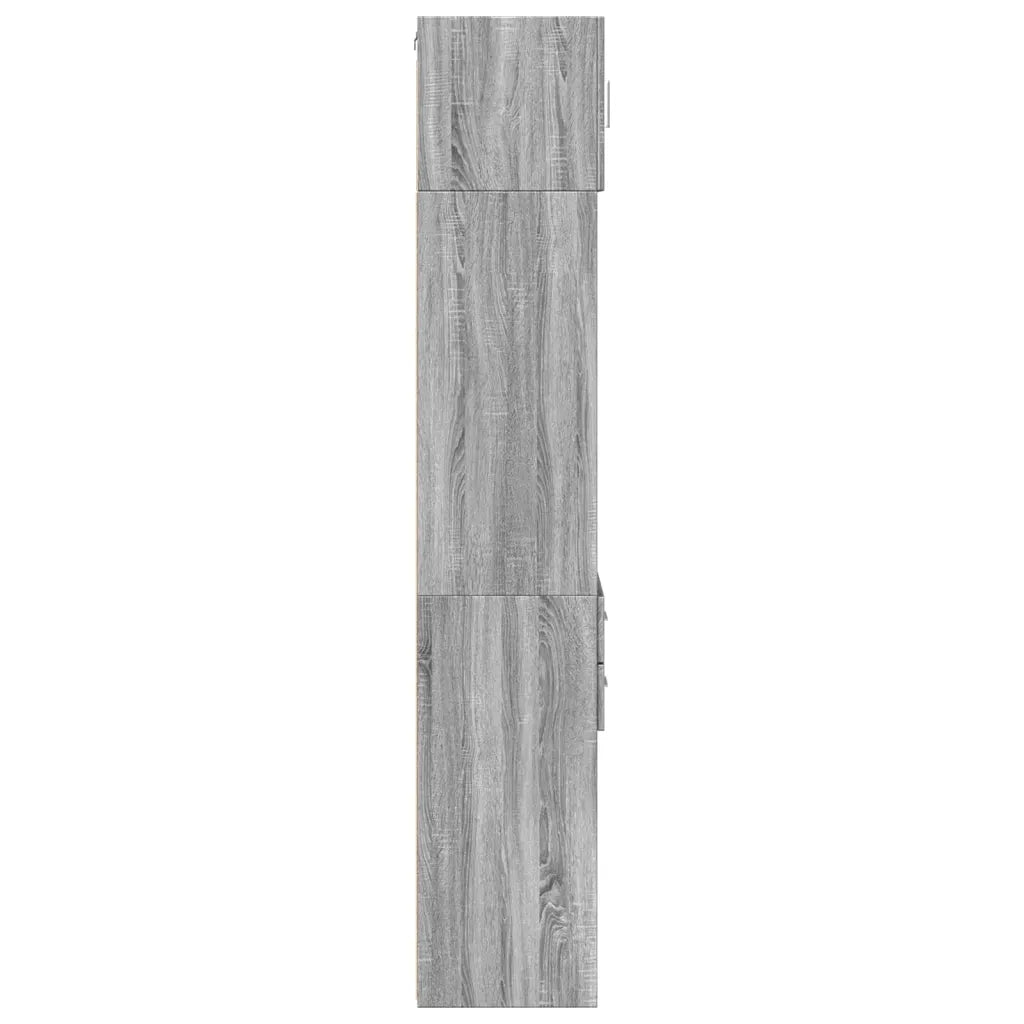 Mobile Sottile Grigio Sonoma 40x42,5x225 cm in Truciolato