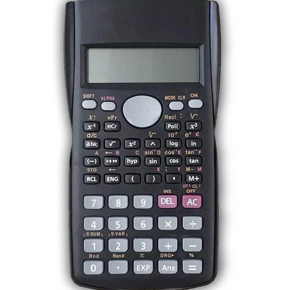 Trade Shop - Calcolatrice Scientifica Ingegneria Scuola Ufficio 240 Funzioni Con Custodia -