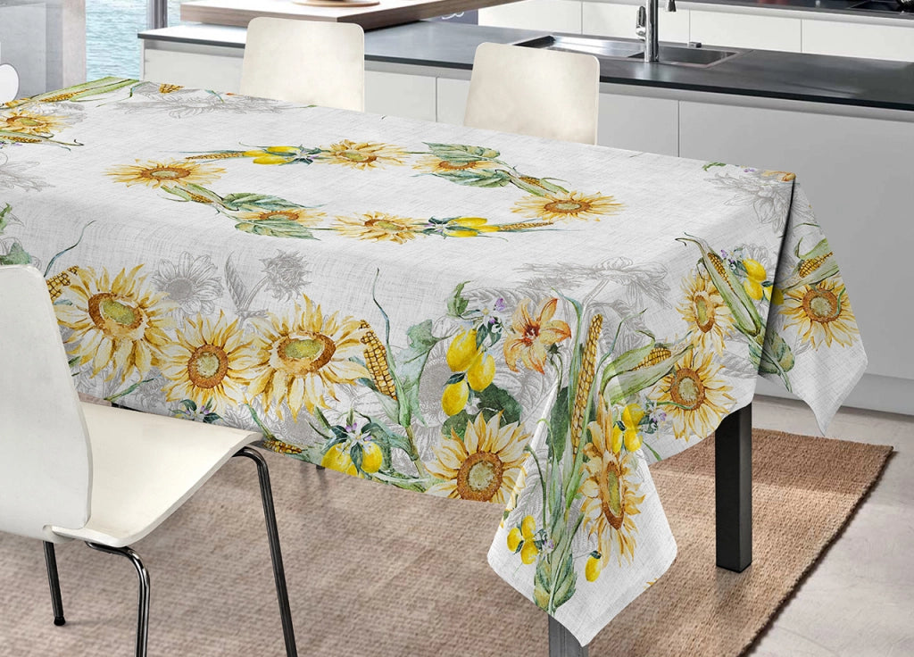 Tovaglia Tavolo Cucina Copritavola Digitale 100% Cotone Luglio SV - 145x190 - Luglio