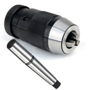 Trade Shop - Mandrino Autoserrante Per Tornio Trapano A Colonna 1-16mm Attacco B18 + Mt2 -