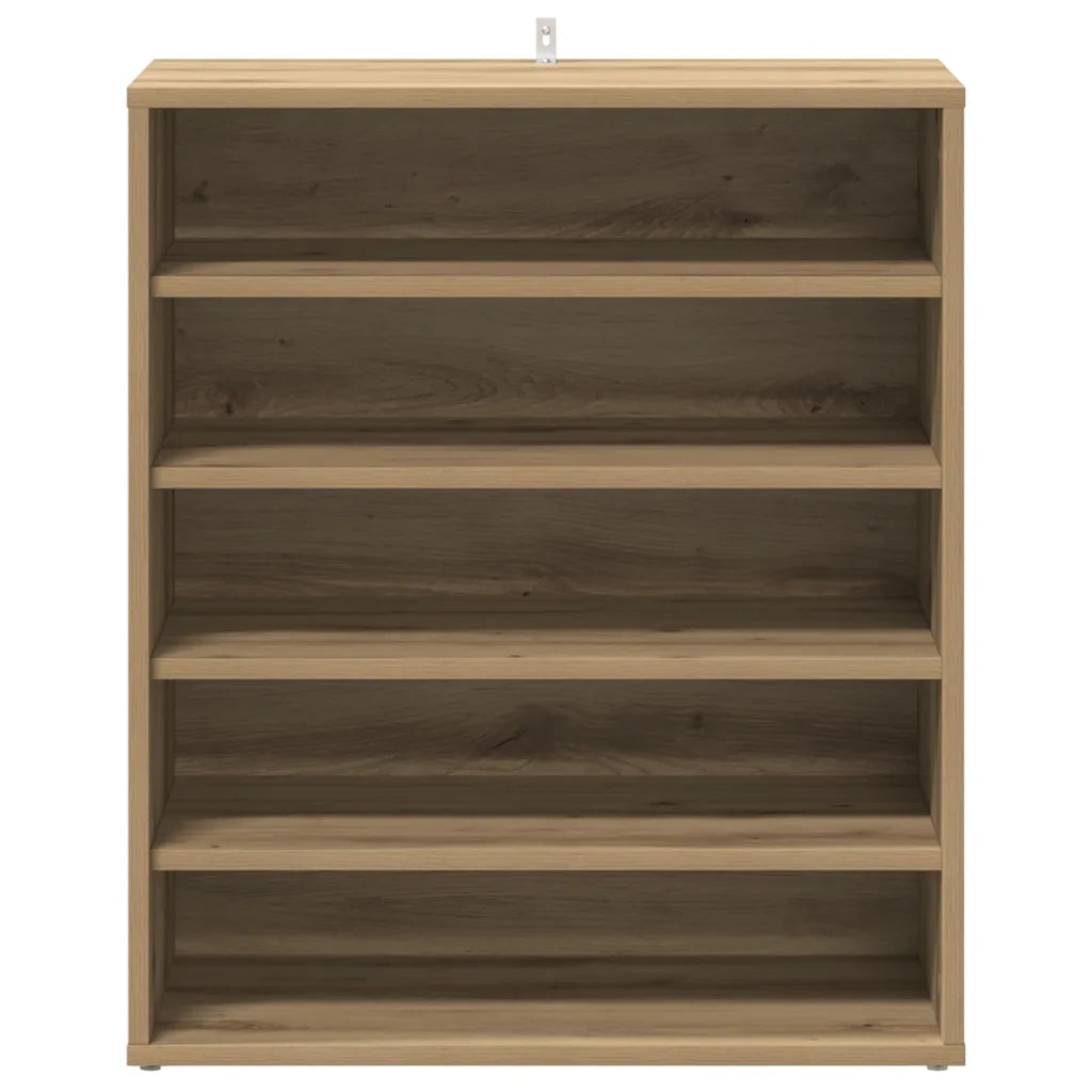 Scarpiera Rovere Artigianale 60x35x70 cm in Legno Multistrato