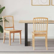 Sedie da pranzo 2 pcs Naturale 50 x 52,5 x 91 cm 42020450