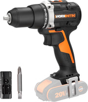 NITRO WX102.9 - Trapano Avvitatore a Batteria 20V, Senza Spazzole, 60 Nm, Trasmissione a 2 Marce, Luce LED, per Foratura e Viti, Senza Caricatore