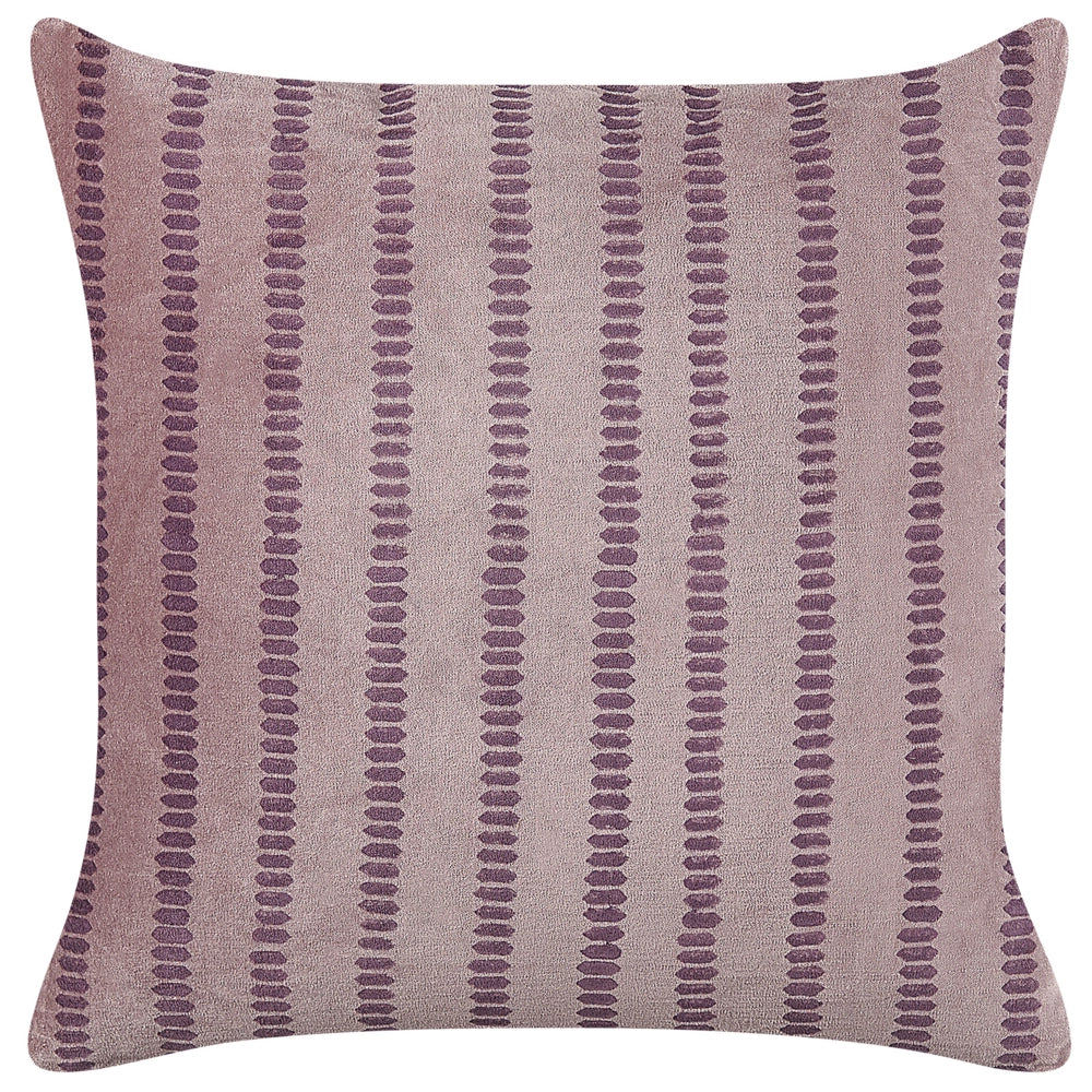 Cuscino in velluto a righe 45x45 cm rosa stile boho camera da letto soggiorno