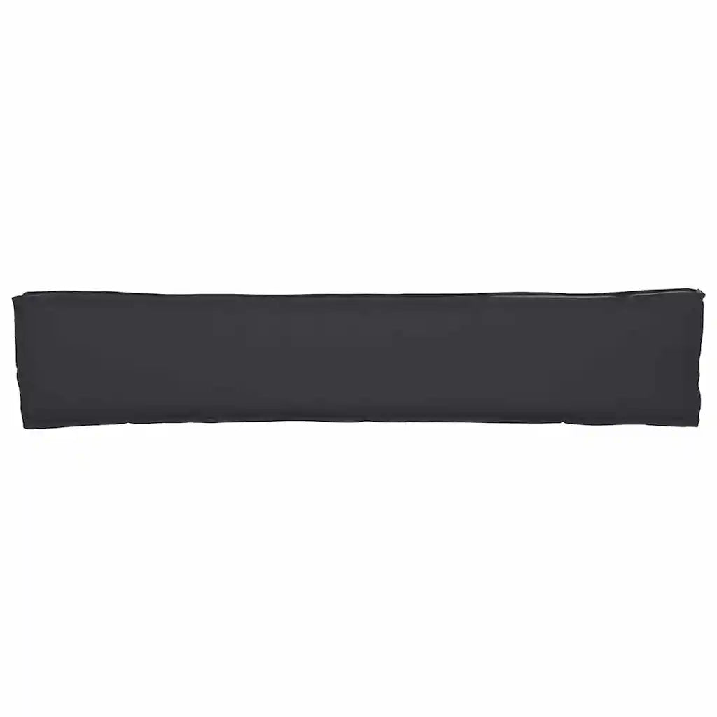 Cuscino per pallet Nero 200 x 40 x 8 cm Tessuto Oxford 42001682