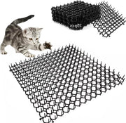 15 pezzi di gatto mat con spine - barriera per animali contro gatti e altri animali - difesa gatti per giardino - lepri e uccelli - rete spinosa