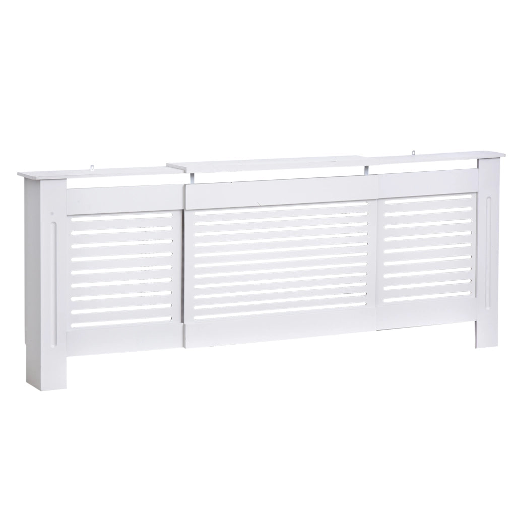 Mobile TV Design Moderno ¨C Zephmum ¨C Bianco 139-208,5x20,5x82,5 cm