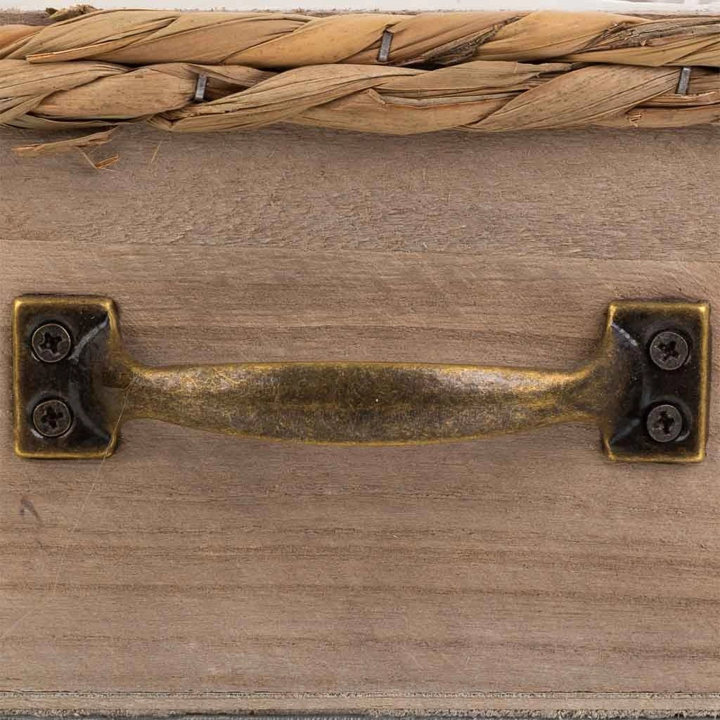 Cassetto in legno marrone 15x15x10,5h