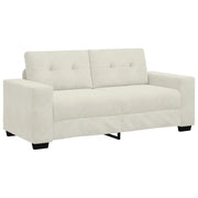Divano | Divano da soggiorno | Sofa Divanetto Crema 180x77x82 cm in Velluto