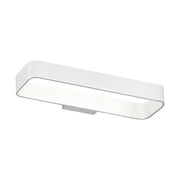 Klaus Applique LED da Parete 10,5W 3000K IP54 in Alluminio Bianco - Design Moderno Minimalista per Esterni ed Interni - Rossini Group