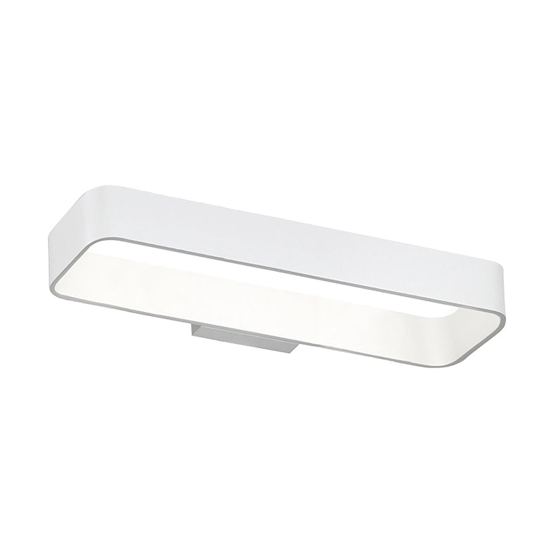Klaus Applique LED da Parete 10,5W 3000K IP54 in Alluminio Bianco - Design Moderno Minimalista per Esterni ed Interni - Rossini Group