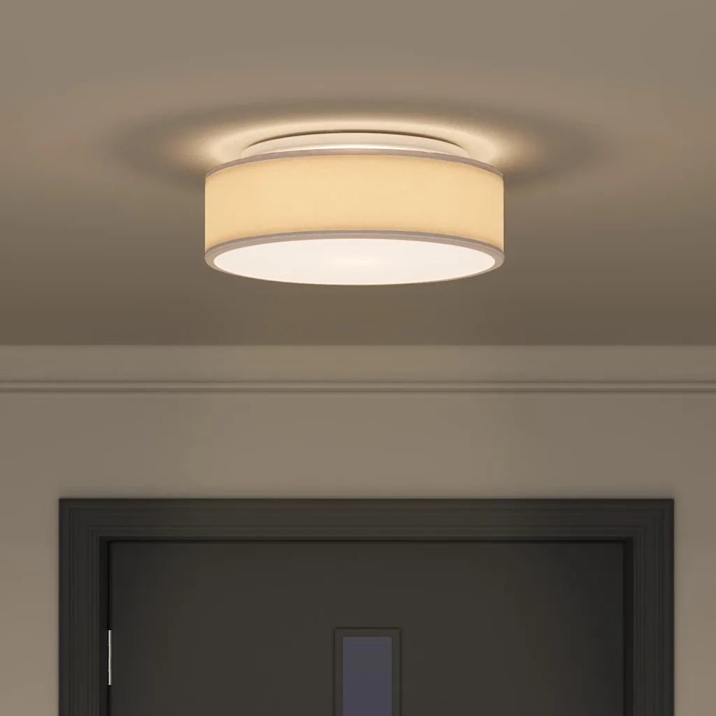 Lampada da soffitto Talpa 38 x 38 x 13,5 cm Tessuto CFW8532121