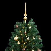 Albero Natale Incernierato con 300 LED e Palline 210 cm 3210129