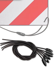 Spanne per cartelli di avviso, 6 x 100 cm Cinture per cartelli di avviso, Italia BESPOTCL fissaggio di cartelli di avviso Spagna spanne elastiche regolabili per cartelli di avviso, portabiciclette, viaggi in auto ecc.