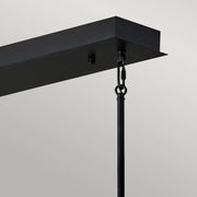 Lampadario Industrial Nordico Styx Acciaio Nero Oro Led Integrato 55W 3000K