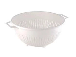 SCOLAPASTA BIANCO- - ø cm.26 - 5 pezzi STEFANPLAST