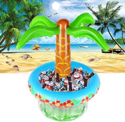 Palmiera inflatabile per bevande - cooler per bagni e spiagge - decorazione estiva per feste e bagni.