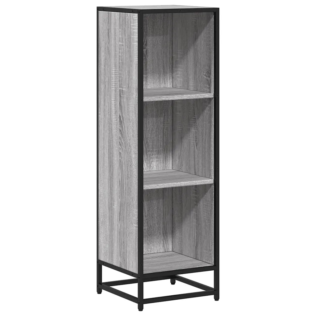 Libreria Grigio Sonoma 33,5x33x107,5 cm in Legno Multistrato 849157