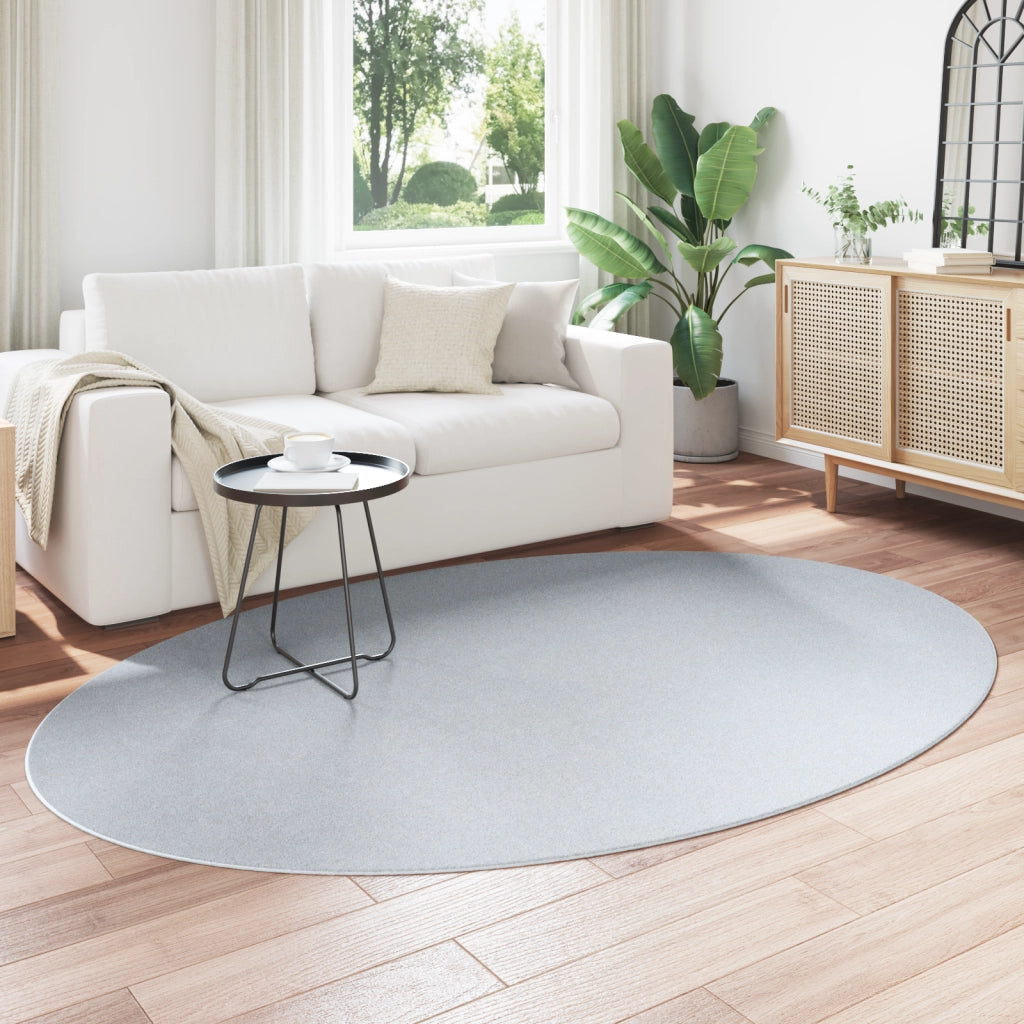 Tappeto "HUARTE" Grigio 160x230 cm Ovale