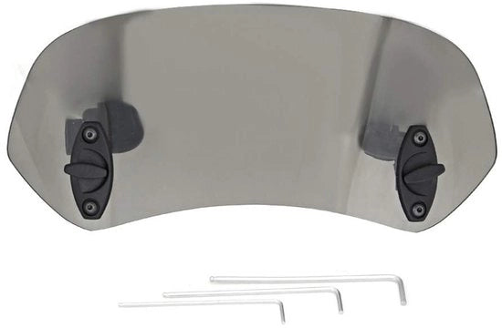 Estensione Parabriscola Universale - Difensore del Vento per Motocicletta - Materiale Acrilico - Installazione Facile - Riduzione Rumore - Aumento di Comfort - Parasole del Vento