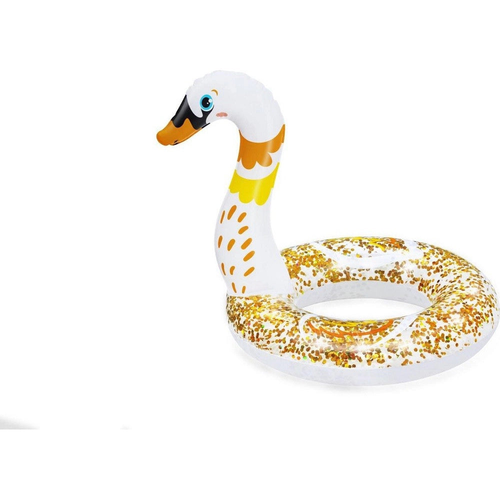 Trade Shop - Salvagente Gonfiabile 61cm Per Bambini Shimmer N'float Ciambella Assortiti 36306 -