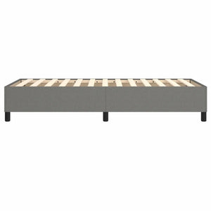 Struttura Letto a Rete a Molle Grigio Scuro 80x200 cm Tessuto 3120815
