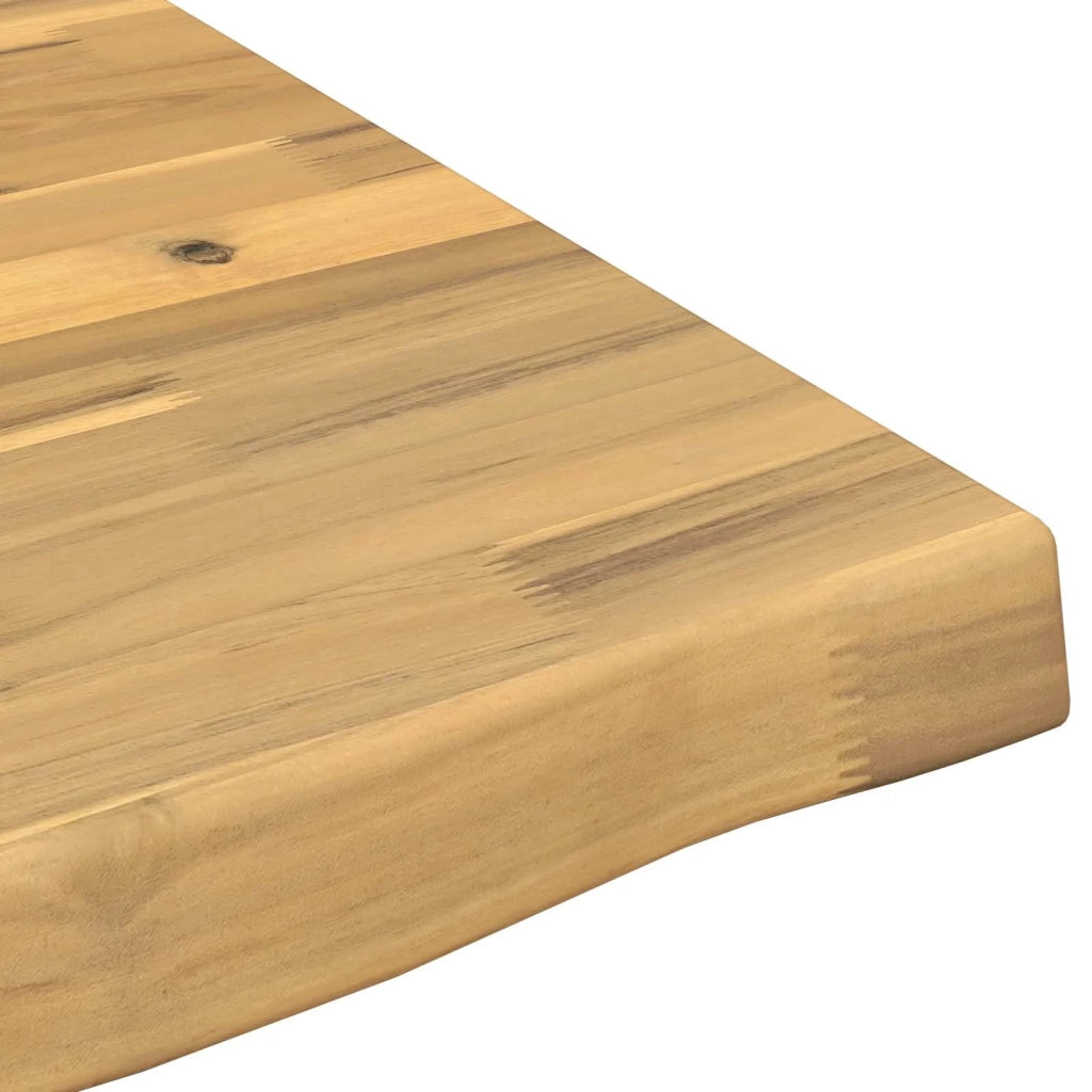 Piano del Tavolo Rettangolare 90 x 90 x 3,5 cm Quadrato Bianco 938646