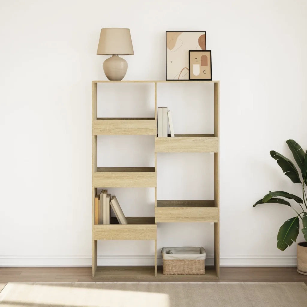 vidaXL Libreria Rovere Sonoma 100x33x155,5 cm in Legno Multistrato