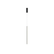 Maytoni Lampadario moderno Halo 1 luce LED integrato nero alluminio