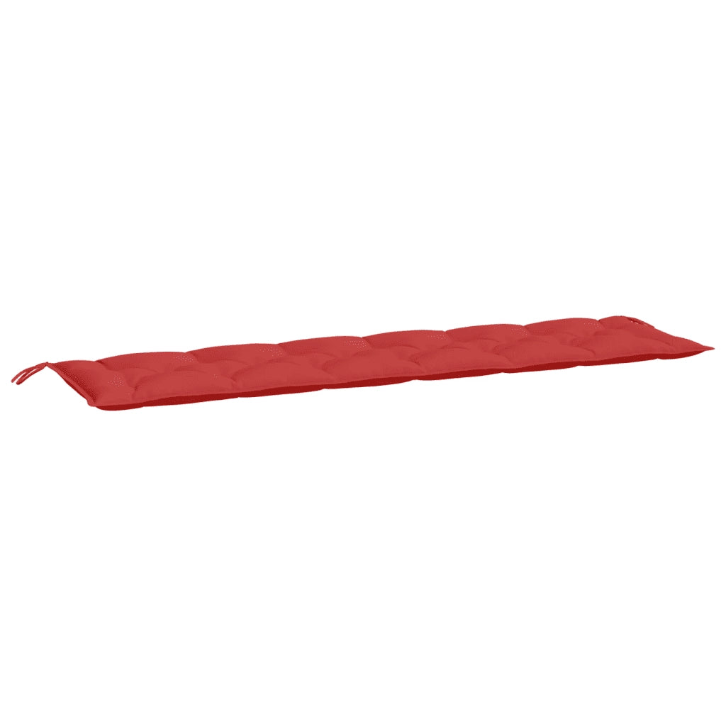 Cuscino per Panca Rosso 200x50x7 cm in Tessuto Oxford 361646