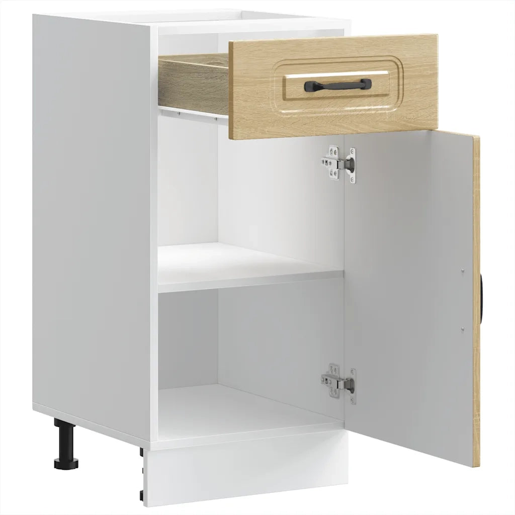 Base da Cucina Kalmar Rovere Sonoma in Legno Multistrato 853470
