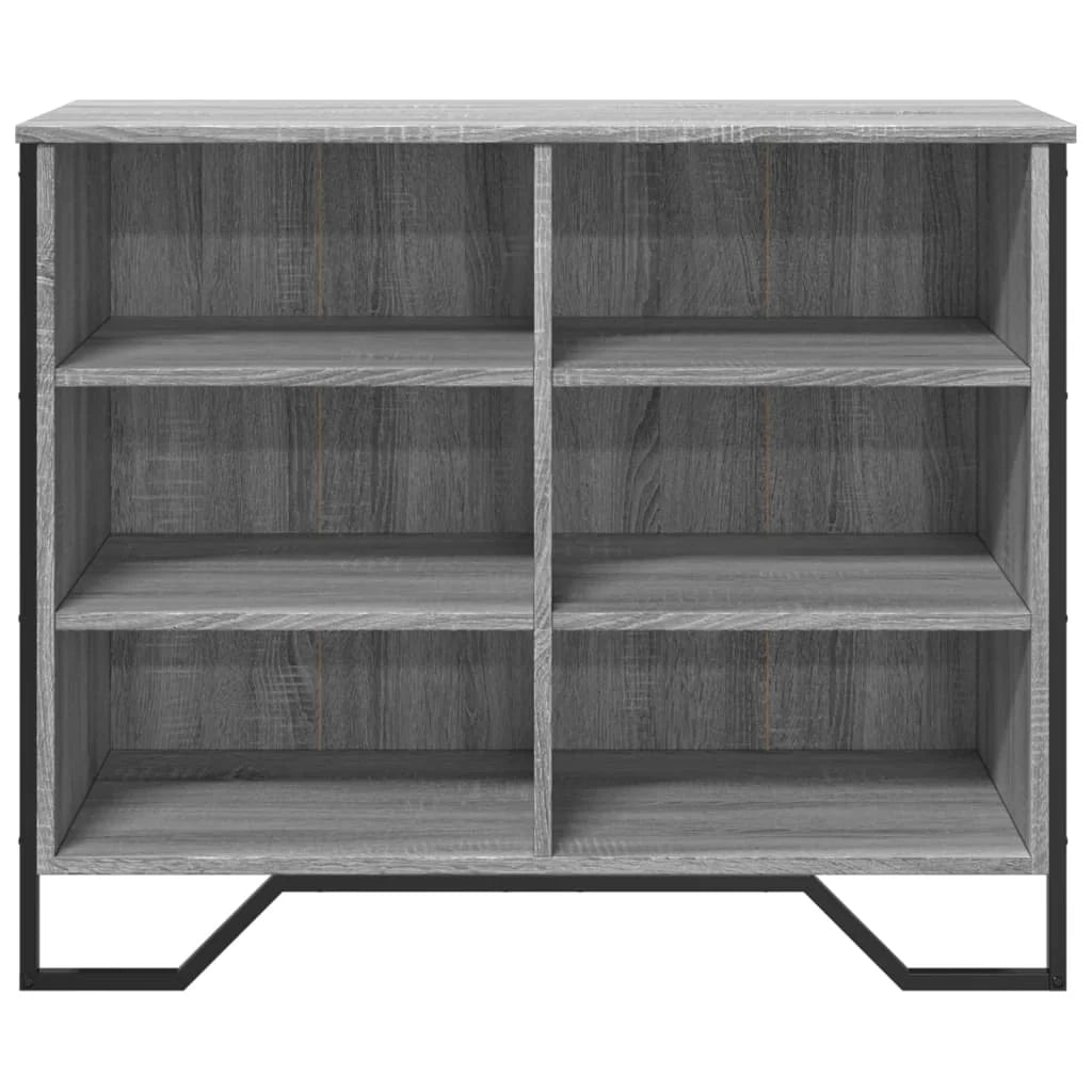 Buffet credenza cassettiera armadio mobile contenitore organizer cucina soggiorno Sonoma 91 x 35,5 x 74,5 cm legno ingegnerizzato grigio 02_0036557