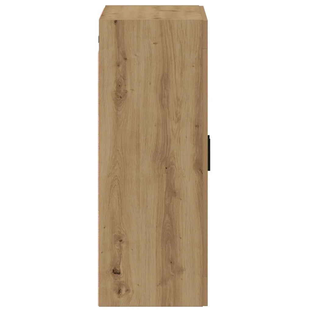 Mobile a Parete Rovere Artigianale 69,5x34x90 cm in Truciolato 857311