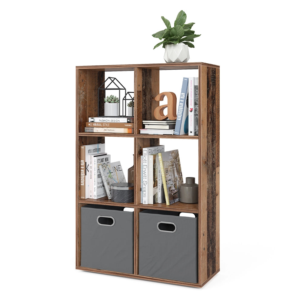 Vicco Scaffale Legno antico 72 x 107.8 cm