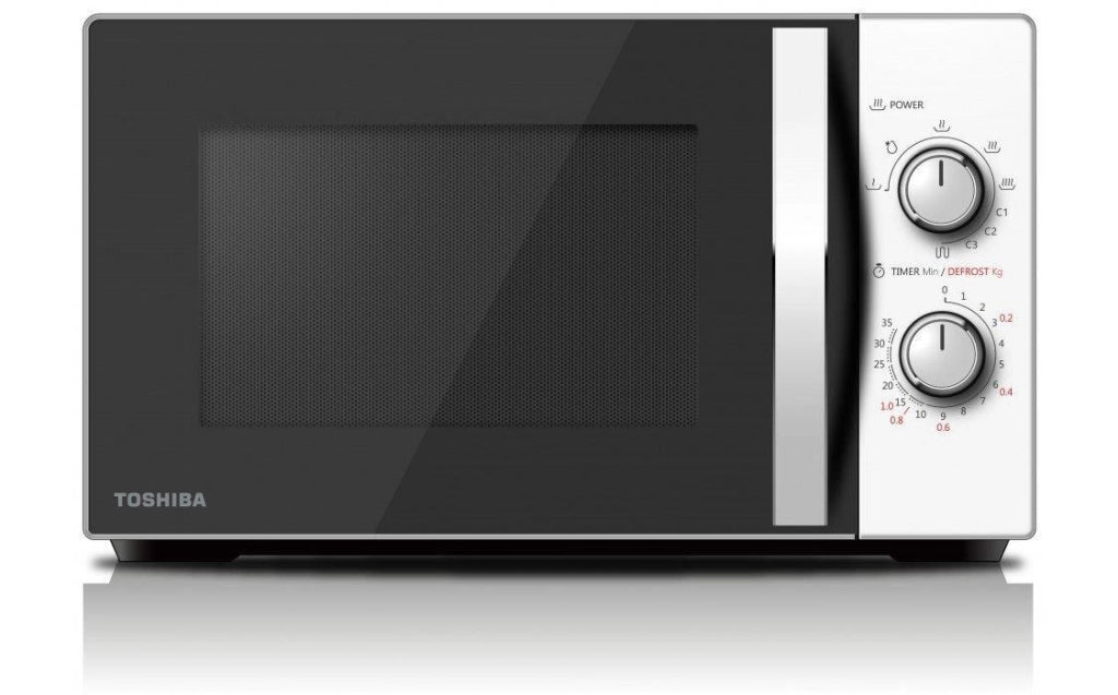 Toshiba MW-MG20P Superficie piana Microonde combinato 20 L 800 W Nero, Bianco