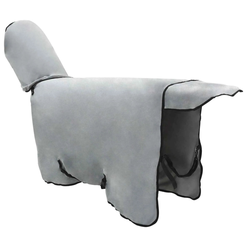 Coperta per Cavalli Grigio chiaro e rosa completo 95 cm CFW1143629