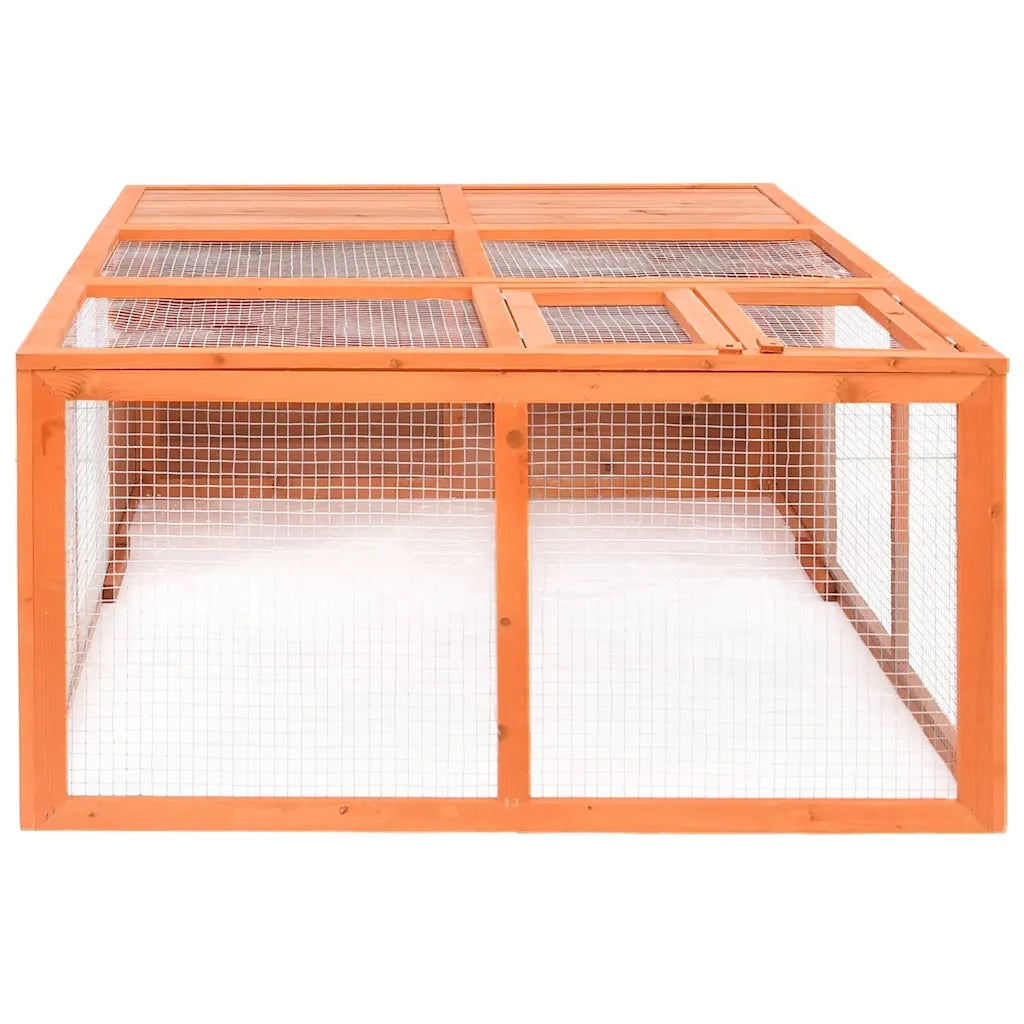 Gabbia per Animali da Giardino 150x100x50 cm Massello di Abete cod mxl 52827